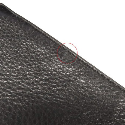 Christian Dior Shoulder Bag Trotter Leather Jacquard Black and Navy Silver