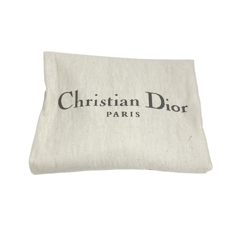 Dior/christian Dior Handbag Lady Dior Large Bag Black Leather