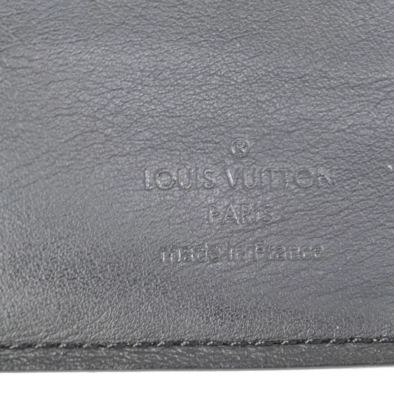 Louis Vuitton Long Wallet Damier Infini Portefeuille Blazer Black Leather