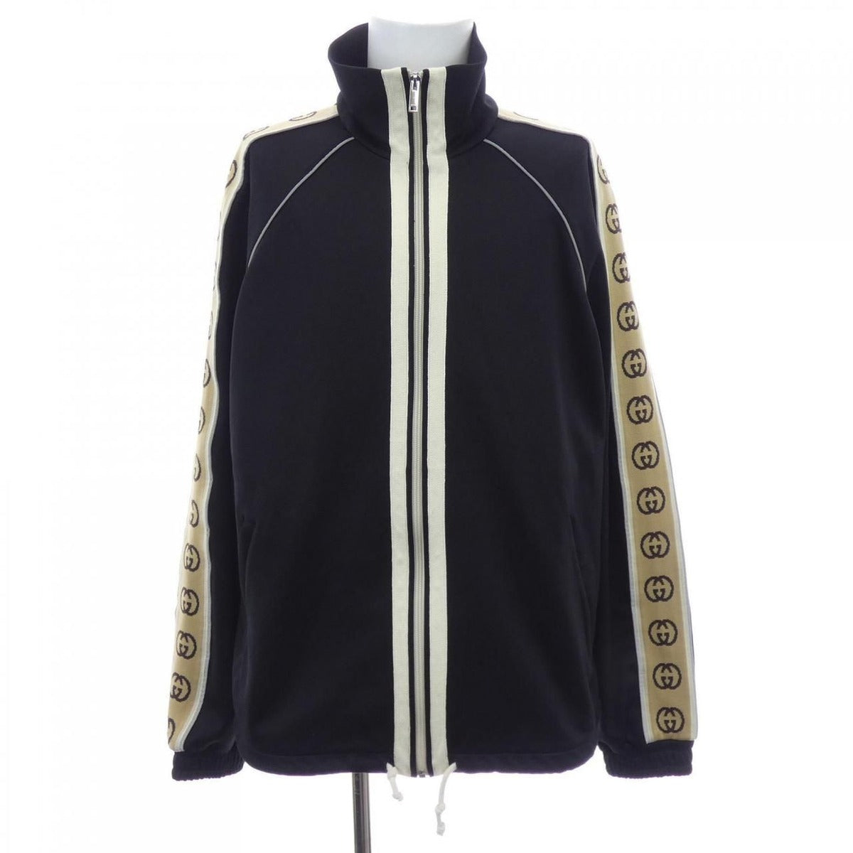 Gucci Oversize Technical Jersey Jacket Interlocking G