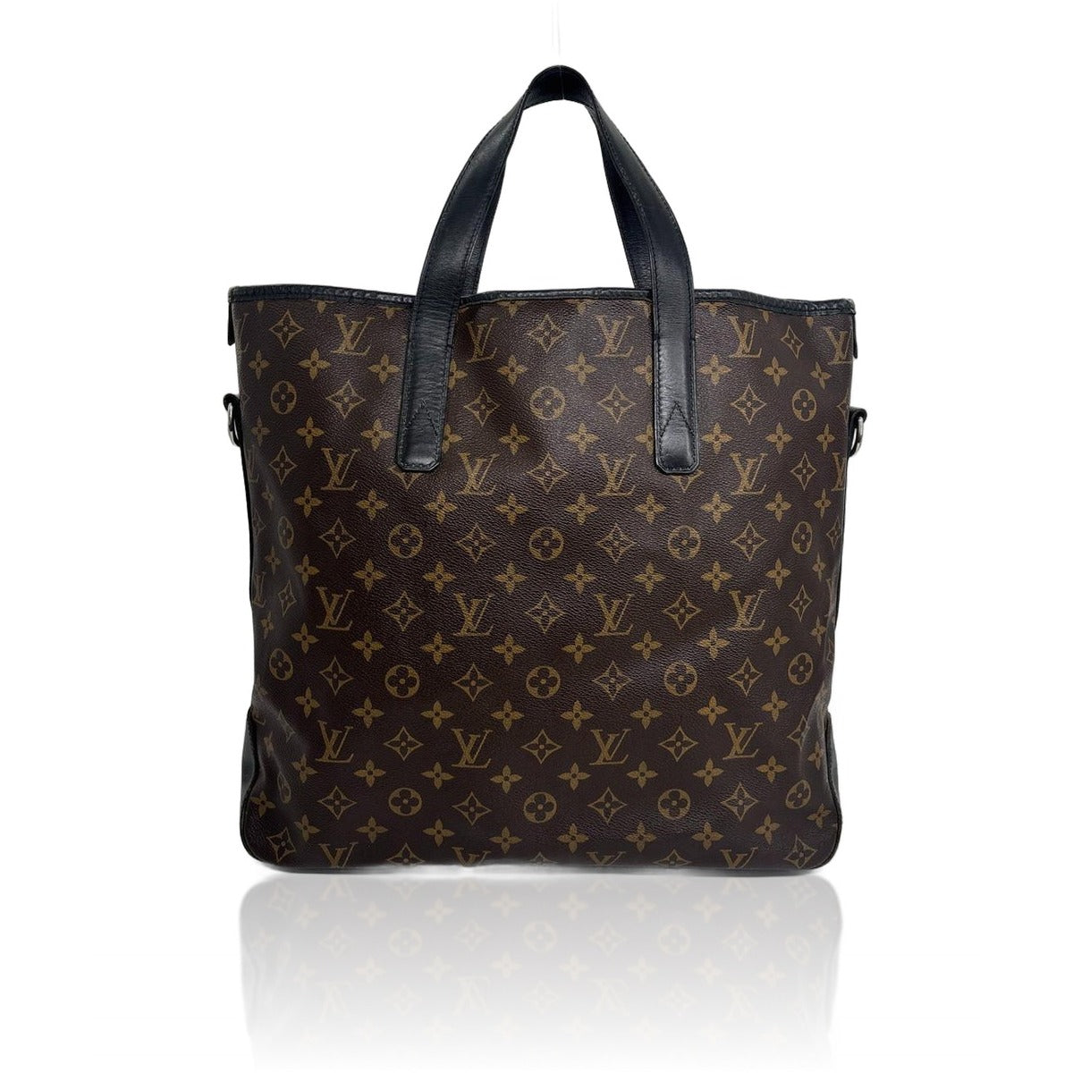 Louis Vuitton Monogram Macassar Davis Tote Black