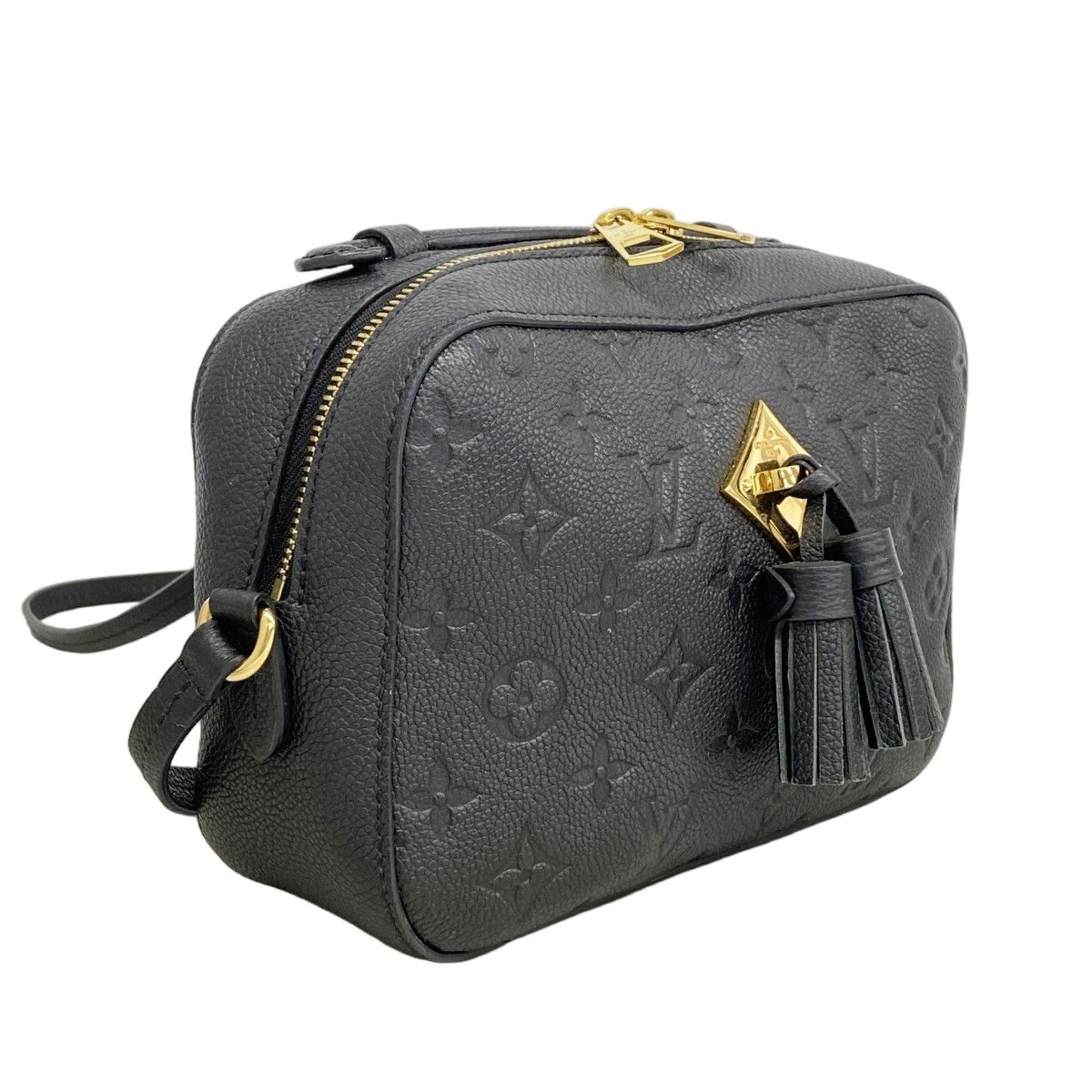 Louis Vuitton Handbag Monogram Empreinte Saintonge Noir 2-Way — view 2