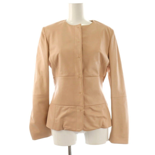 Loewe Leather Jacket Fully Lined 38 Pink Beige OS