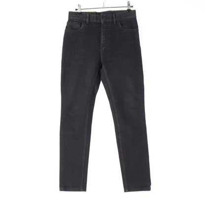 Louis Vuitton Monogram Eclipse Patch Tapered Denim Pants Bottoms Black 27