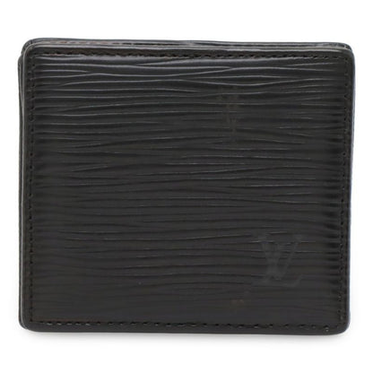Louis Vuitton Epi Porte Monet Boite Coin Case Purse Square Shape Leather