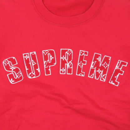 Louis Vuitton×supreme Louis Vuitton×supreme Cotton Monogram Arch Logo Sweatshir
