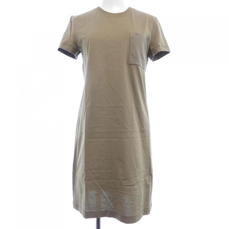 Hermes Mosaique 3 H4508 dl Cut Dress