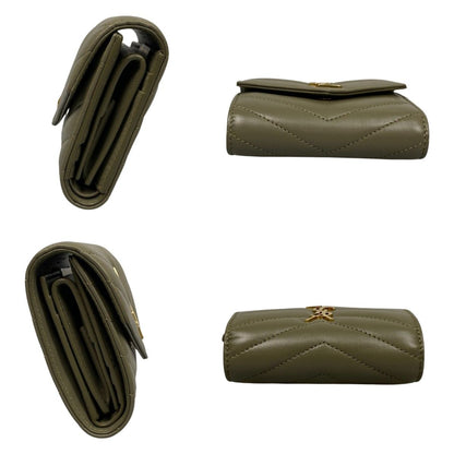 Saint Laurent Monogram YSL Cass Andra Multi Wallet Trifold