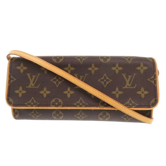Louis Vuitton Pochette Twin GM Monogram Shoulder Bag 0658