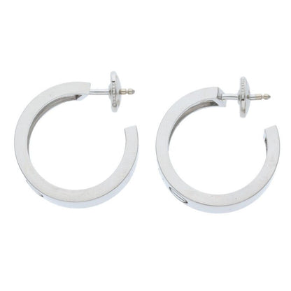 Cartier Love 18K White Gold 1 Diamond Earrings Men's