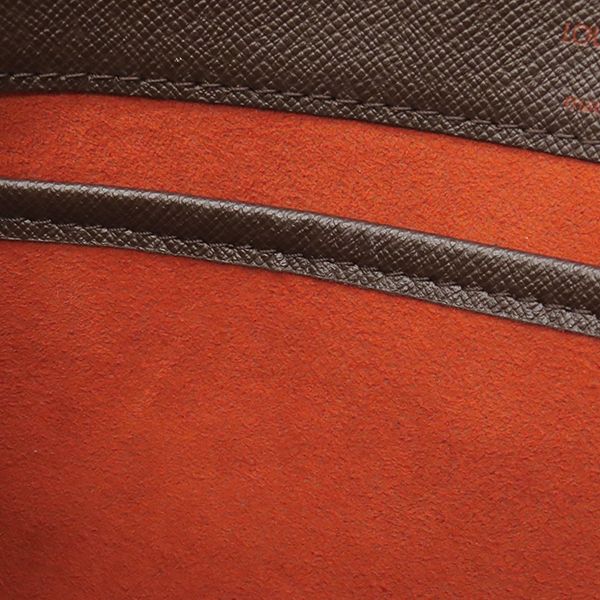 Louis Vuitton Shoulder Bag Musette Tango Damier Canvas Damier Ebene Gold