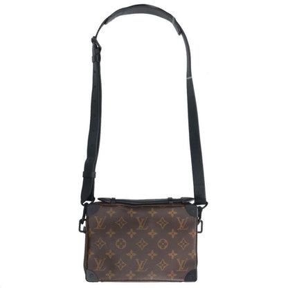 Louis Vuitton M45935 Handle Soft Trunk Monogram Macassar Shoulder Bag Men's