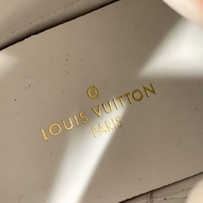 Louis Vuitton Stellar Line Sneakers Shoes Harako Leather Brown White Unused