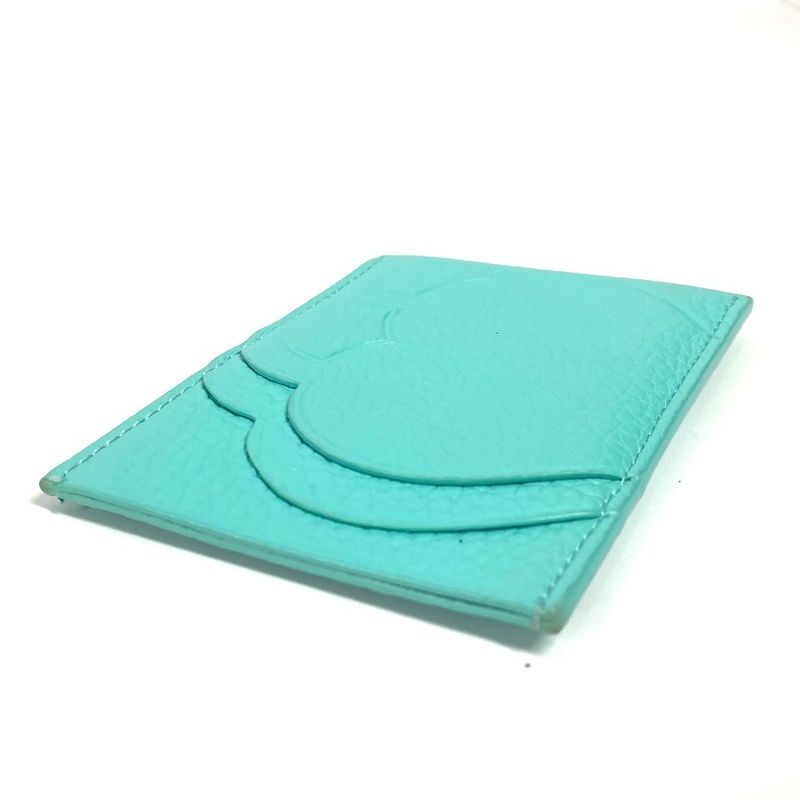 Tiffany & Co Card Case Return To Tiffany & Co Heart Leather Blue
