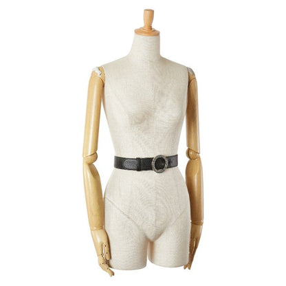 Bulgari Bulgari Black Silver Leather Men's Bvlgari