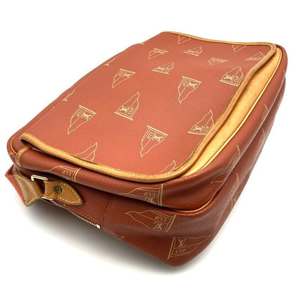 Louis Vuitton M80028 Vuitton Cup Calvi Shoulder Bag PVC Leather Orange Pvc/leath