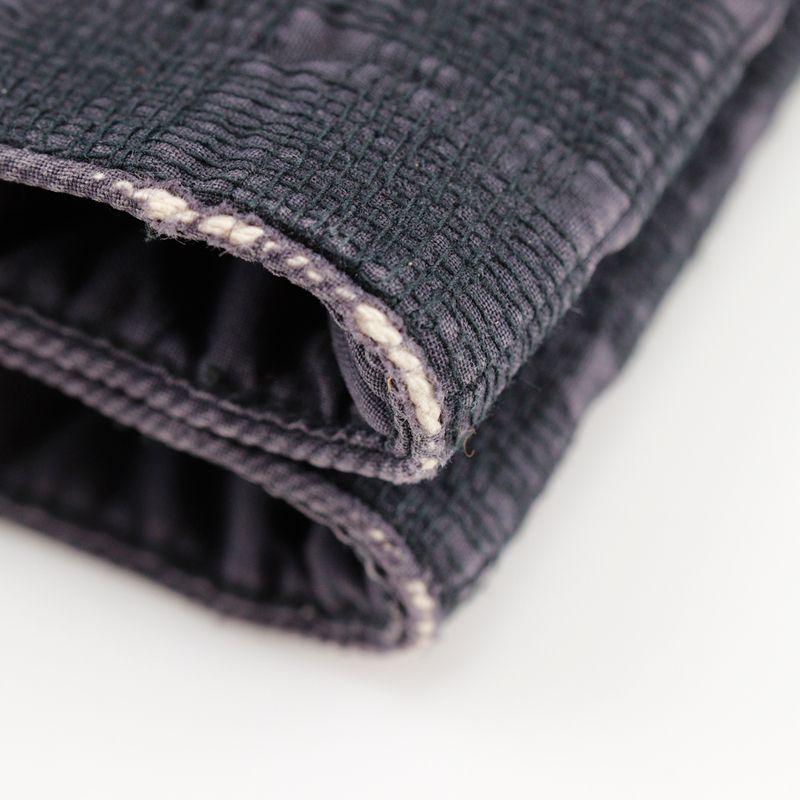 Hermes Amedava Cabas De Poche Canvas Black Women's Shoulder Bag