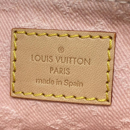 Louis Vuitton Shoulder Bag Monogram Denim Pochette Liv M14159 Washed Pink
