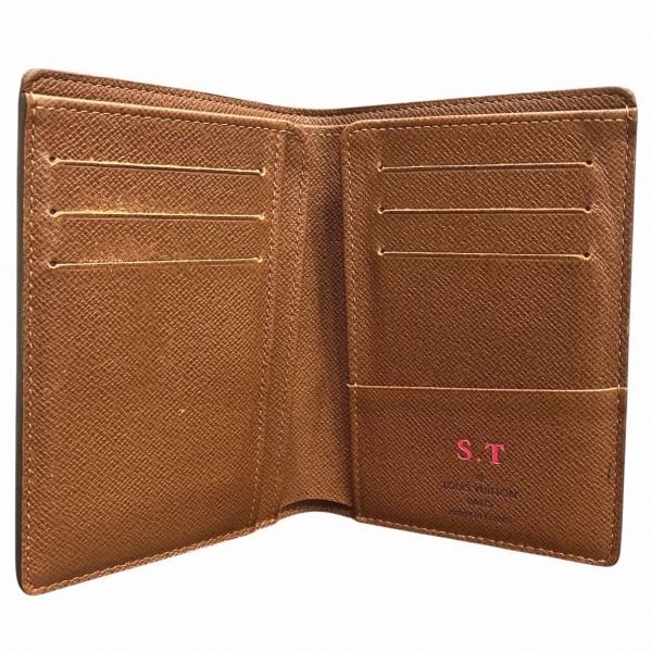 Louis Vuitton Monogram Portefeuille James M60251 Billfold Wallet Unisex