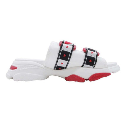 Christian Dior Amour Flat Sandals Slides Sandals Slides Mules Logo Belt Thick