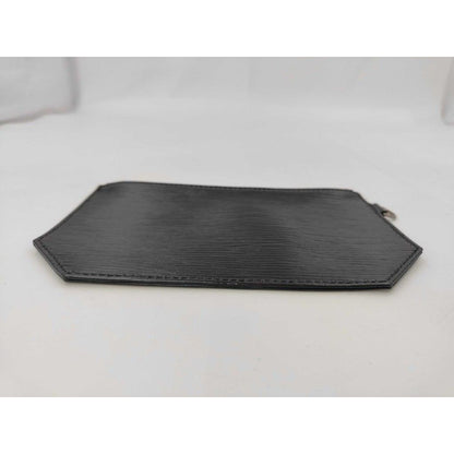 Louis Vuitton Pouch Sac Depot Black Epi Silver — view 3