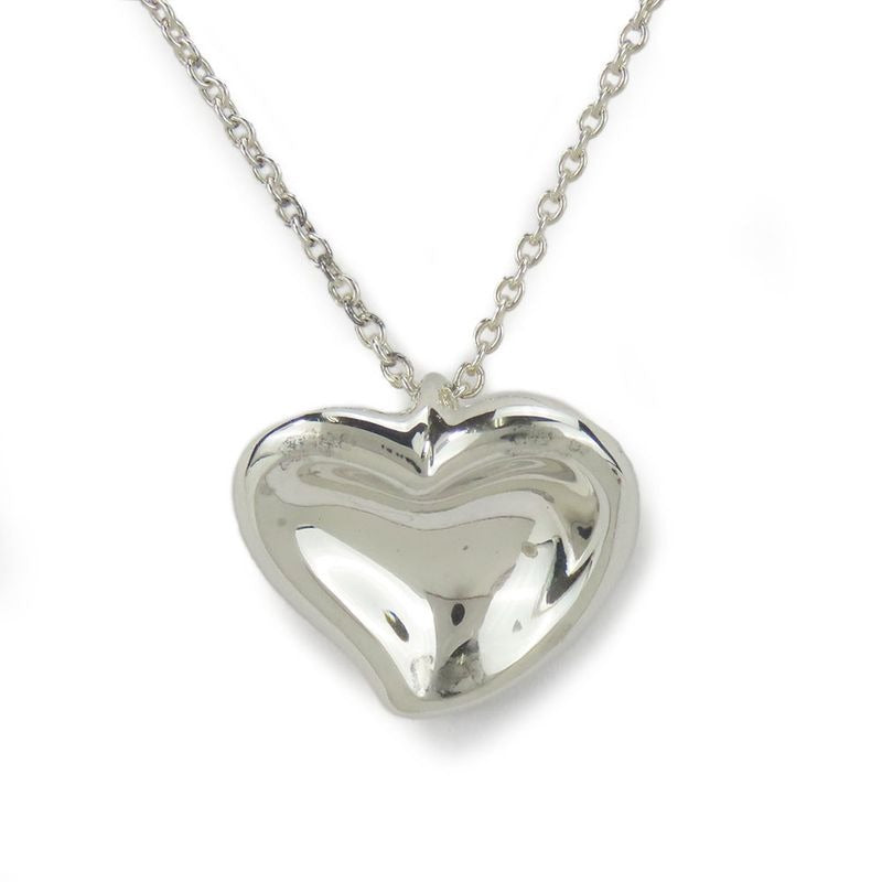 Tiffany & Co Necklace Full Heart Elsa Perutti 925 Silver 4.3 g