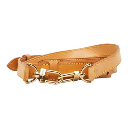 Louis Vuitton Beige Leather Shoulder Bag