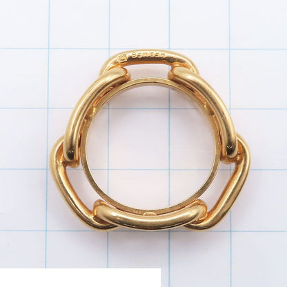Hermes Legato Gold Chaine D'ancre Scarf Ring — view 5