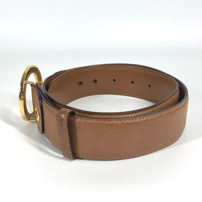 Bvlgari Logo Leather Beige