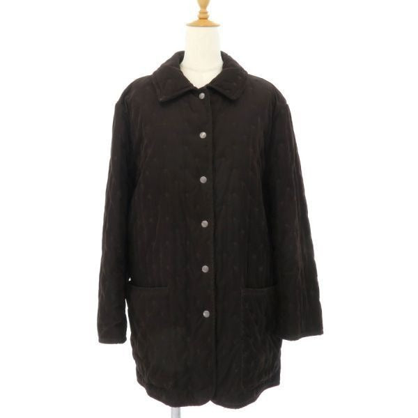 Hermes Classic Black Quilted Coat