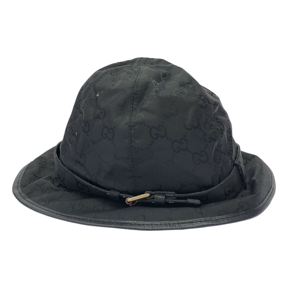 Gucci GG Nylon Bucket Hat Black L