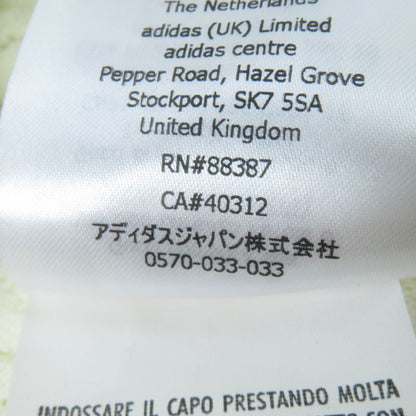 Gucci×adidas 702874 Three Line Cotton Knit Pleated Skirt Ivory L Made In Italy