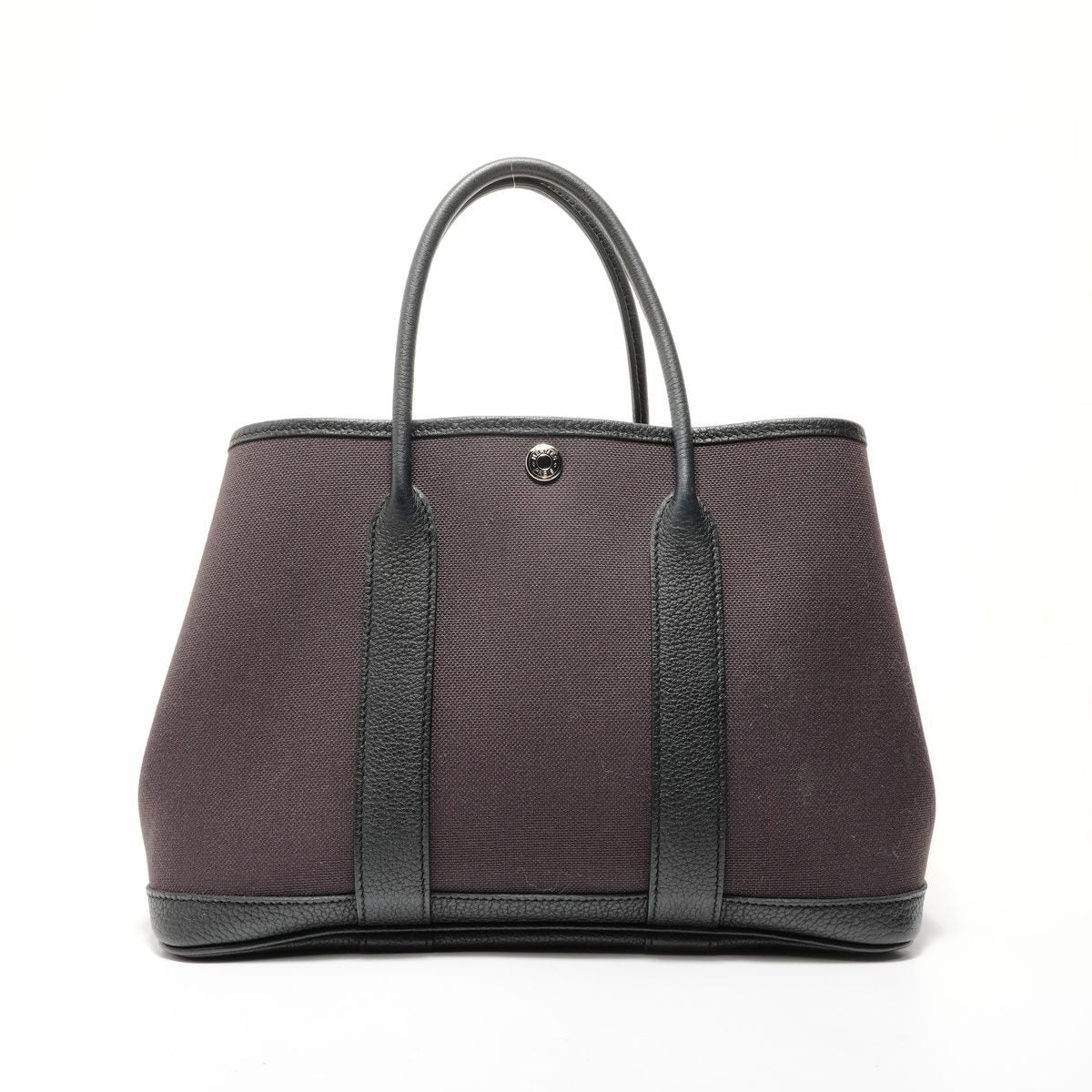 Hermes Handbag Garden Party TPM Toile Ash Negonda