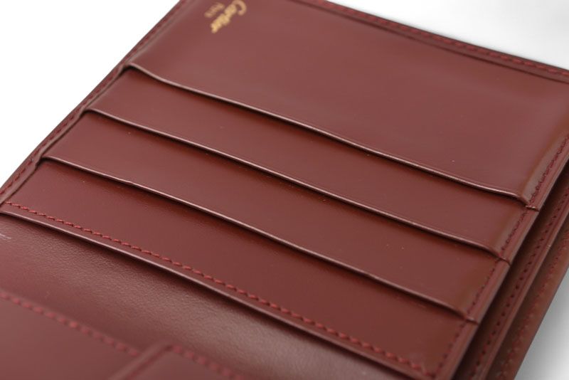 Cartier Fold Wallet Vintage Cartier Men's Wallet Must De Cartier Bordeaux