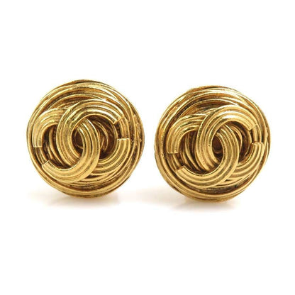 Chanel Earrings CC Logo
