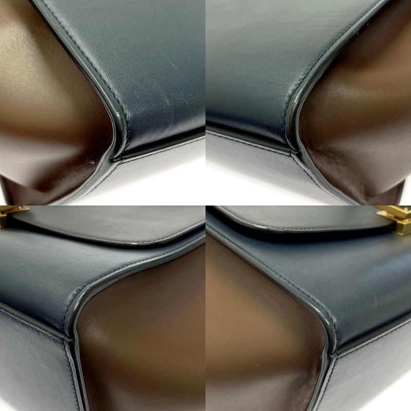 Celine Leather Trapeze 2-Way Handbag 389219 Handbag