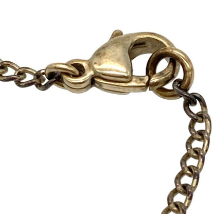 Chanel No5 Coco Mark Necklace Metal Gold Faux Pearl Ladies