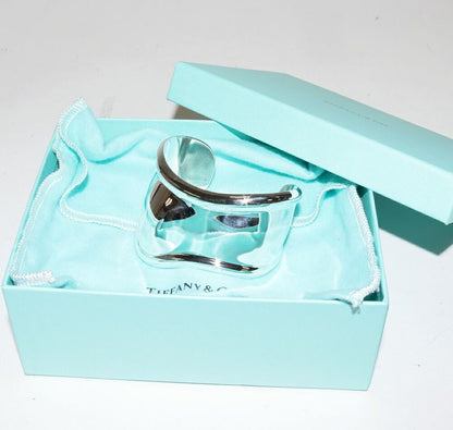 Tiffany & Co Bangle SV Elsa Peretti Small Bone Cuff Bangle Medium For Right Hand