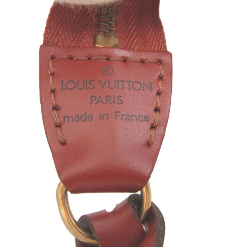 Louis Vuitton M52943 Epi Pochette Axe Soir Kenyan Brown Accessory Pouch 0982