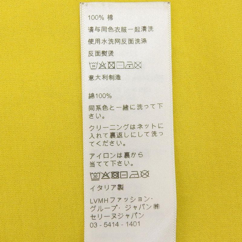 Celine Beautiful Logo T-shirt Top Men's Mustard XXL 2x681501f XXL