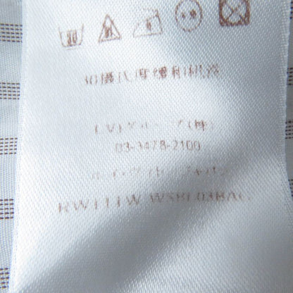 Louis Vuitton 100% Cotton Monogram Pattern LV Embroidery Long Sleeve Shirt