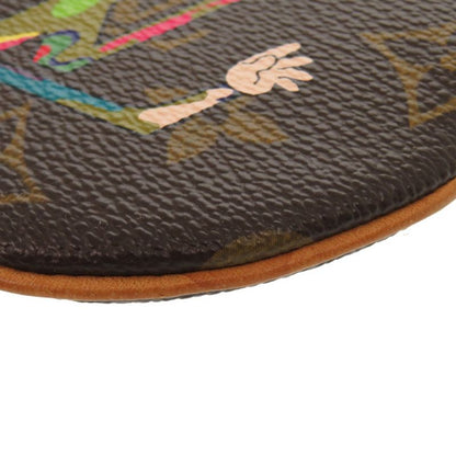Louis Vuitton Porte Moneron Monogram Hand M95563 Takashi Murakami Coin Case