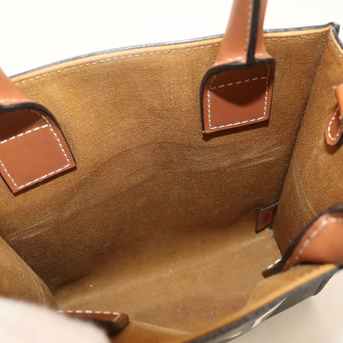 Celine Mini Vertical Cabas Triomphe Canvas Handbag Triomphe Canvas Leather Women