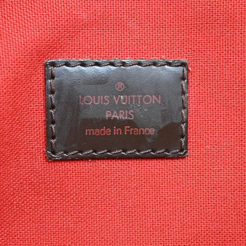 Louis Vuitton Shoulder Bag Bloomsbury PM Damier Leather Brown N42251 16kb047