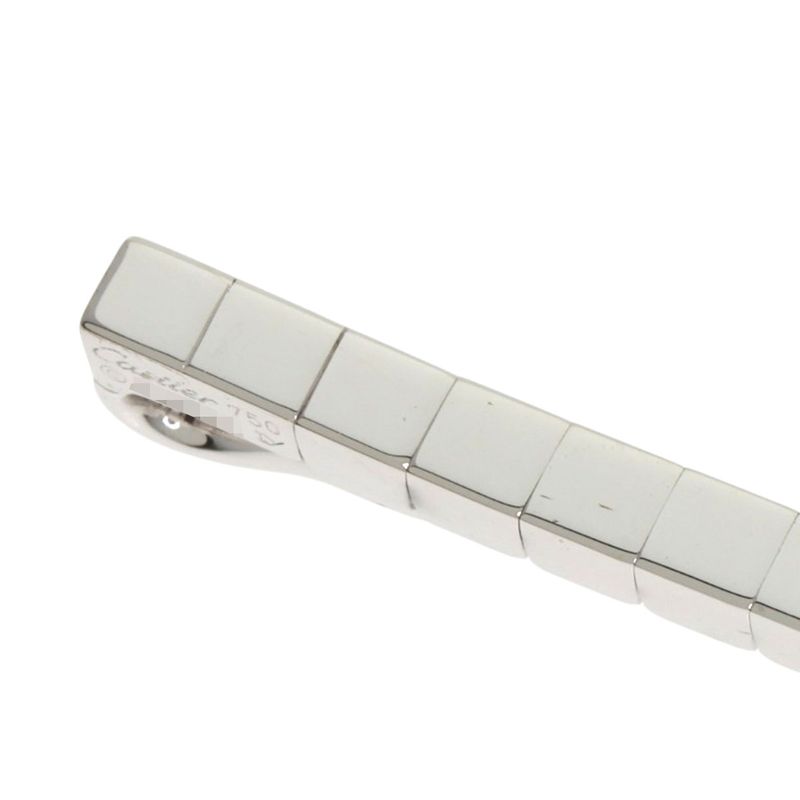 Cartier Lanier 3P Diamond TOP Pendant Top 18K White Gold Ladies