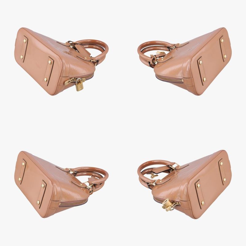 Louis Vuittonalma BB Rose Vert Vernis M91585mi5112