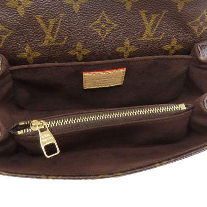 Louis Vuitton M46279 Pochette Metis EW Handbag Monogram Canvas Women