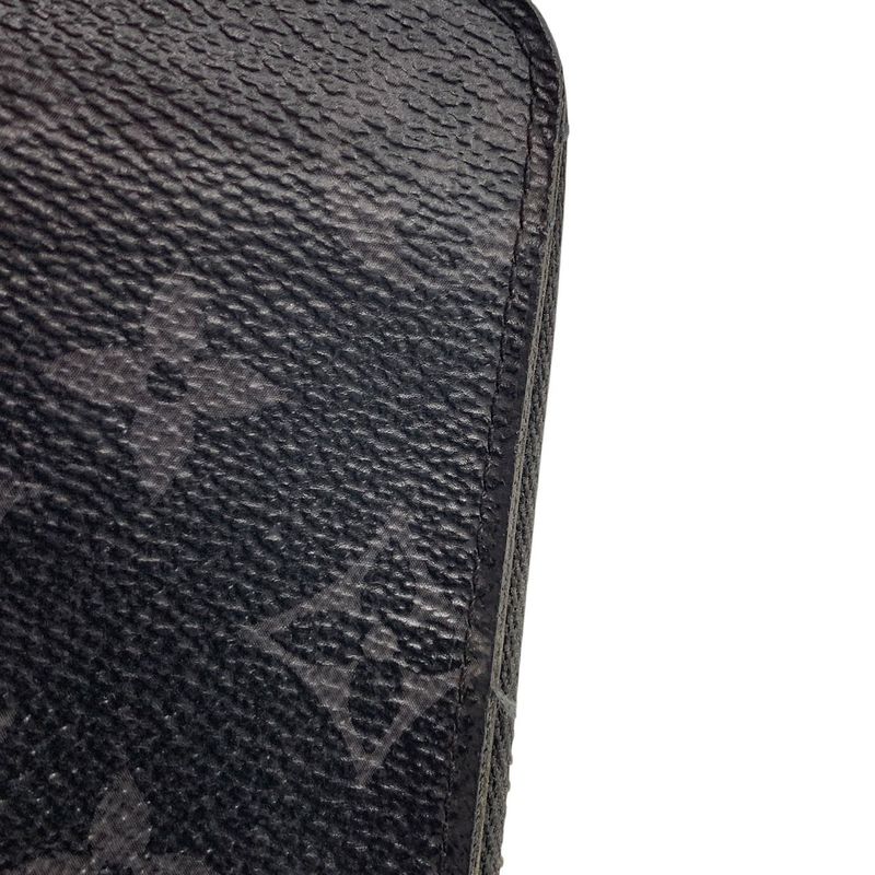 3327 Louis Vuitton Monogram Eclipse Zippy Wallet Vertical Long Wallet M62295