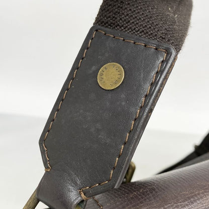 Louis Vuitton Shoulder Bag Utah Omaha M92994 Cafe Men's