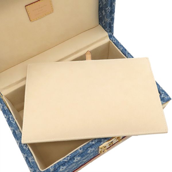 Louis Vuitton Small Accessories Coffret Trésor 24 Monogram Denim Monogram Denim